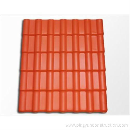 new materials pvc corrugated roof sheet for pavilion